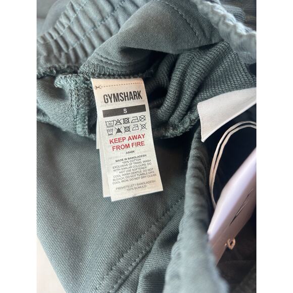 GYMSHARK Lifting Club Oversized Jogger Pants Men's Small Fog Green NWT - Picture 6 of 9